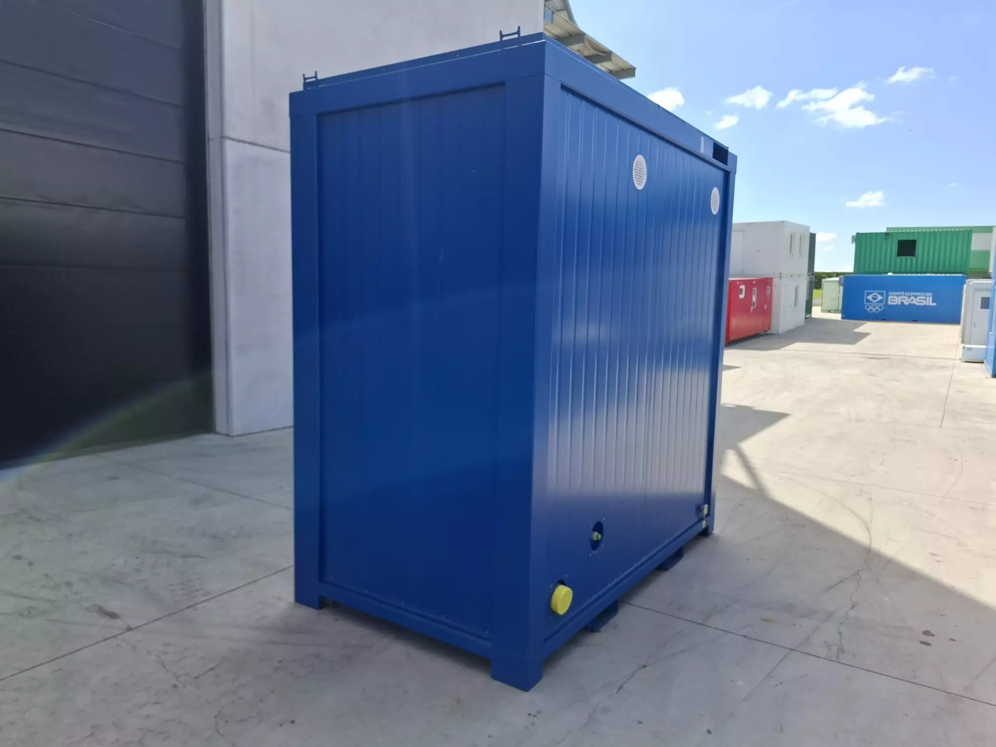 Contenitore sanitario da 8 piedi con 2 WC - immagine 7
