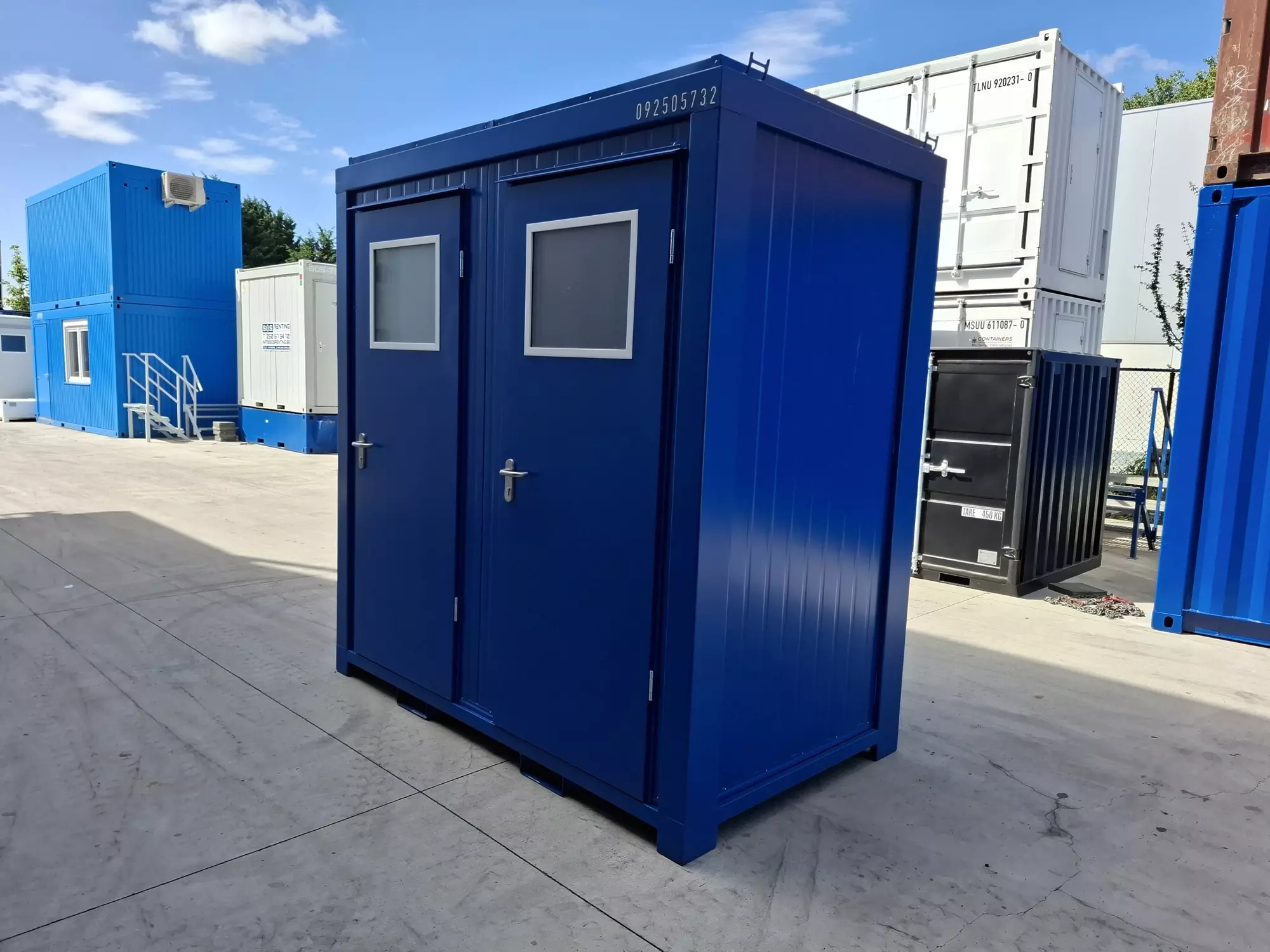Contenitore sanitario da 8 piedi con 2 WC - immagine 6