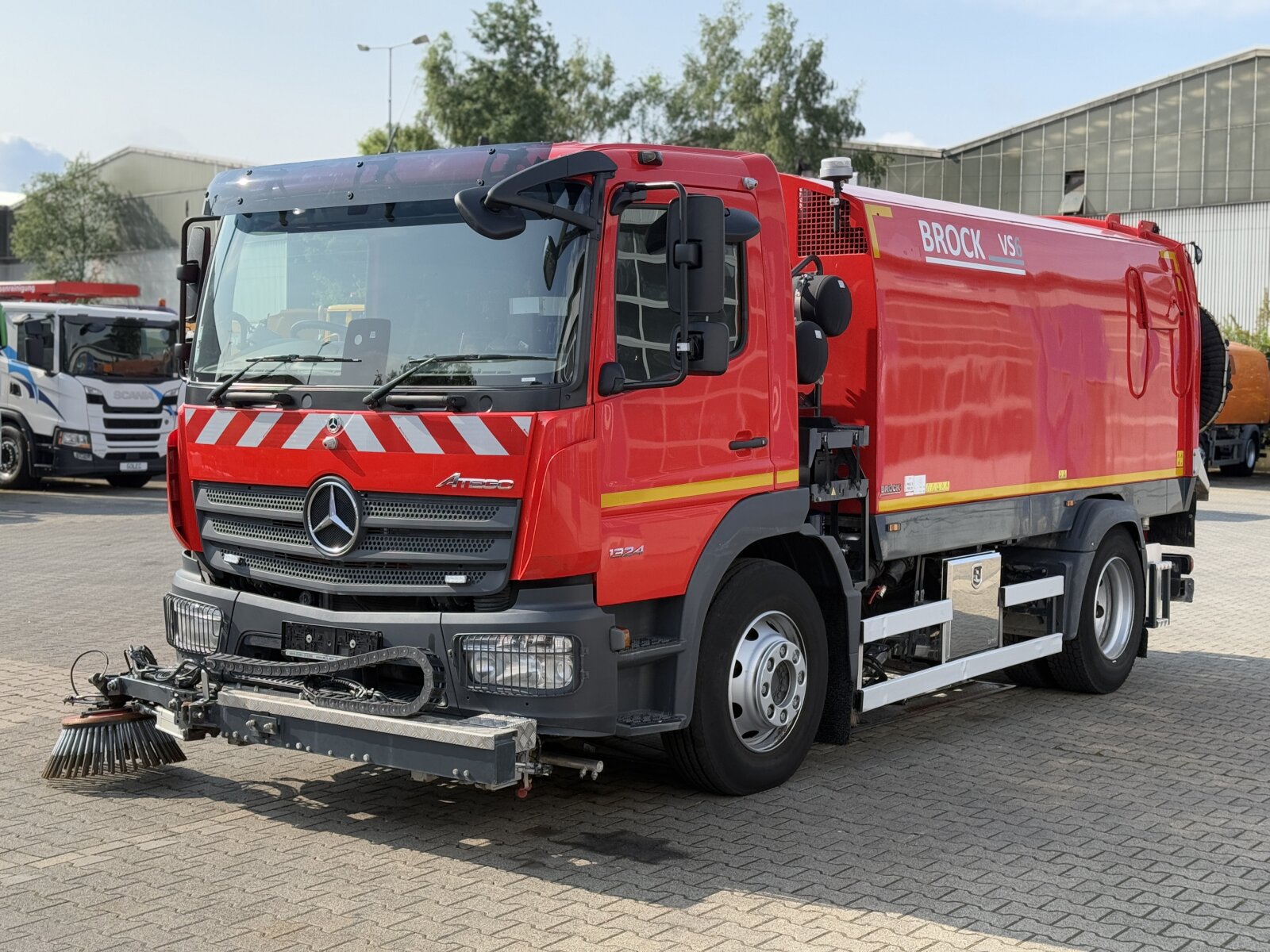 Spazzatrice stradale MB ATEGO 1324 4x2 EURO6 BROCK HD - immagine 9