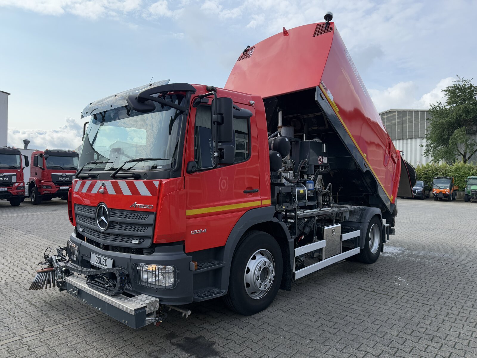 Spazzatrice stradale MB ATEGO 1324 4x2 EURO6 BROCK HD - immagine 10