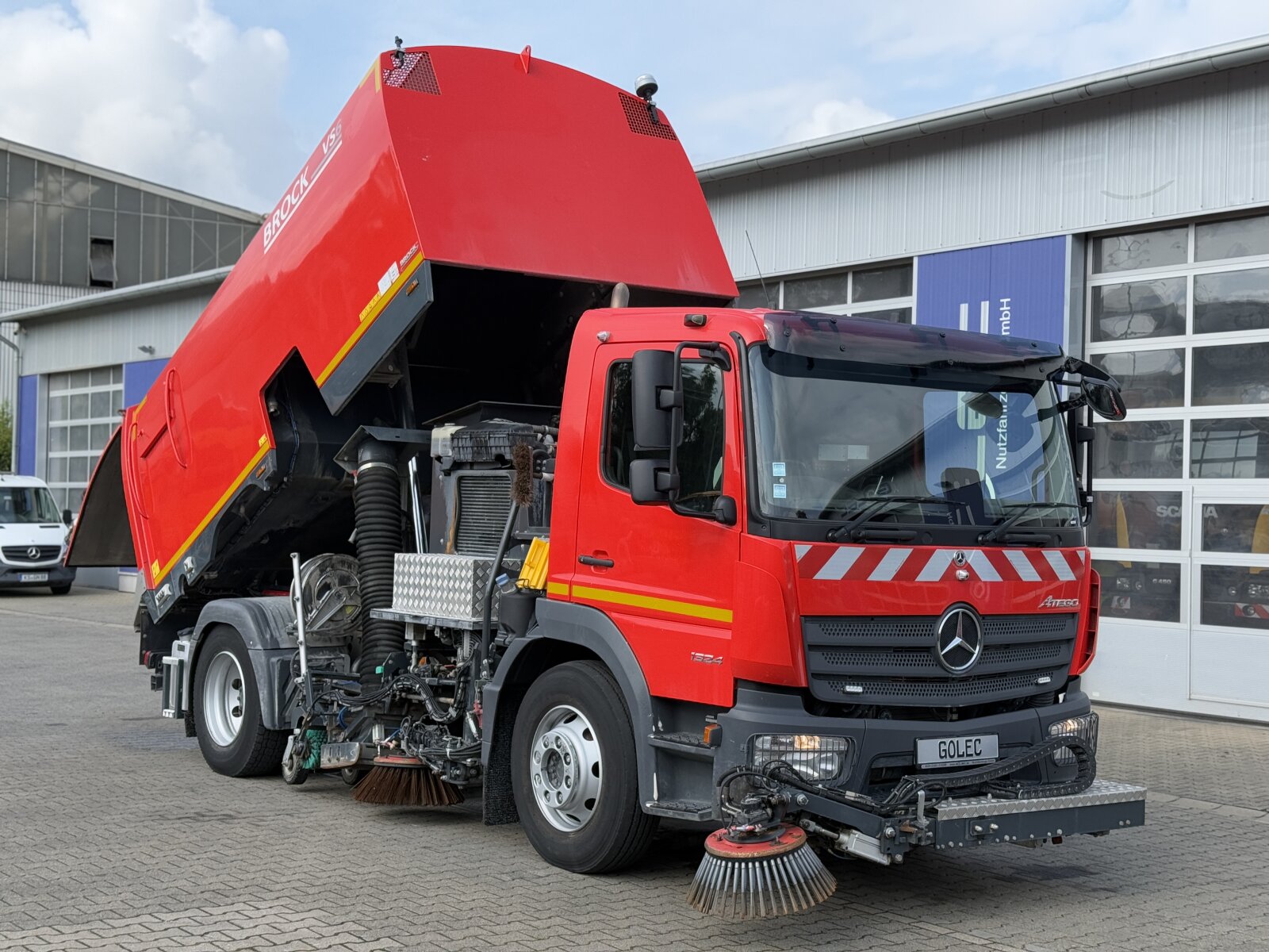 Spazzatrice stradale MB ATEGO 1324 4x2 EURO6 BROCK HD - immagine 24