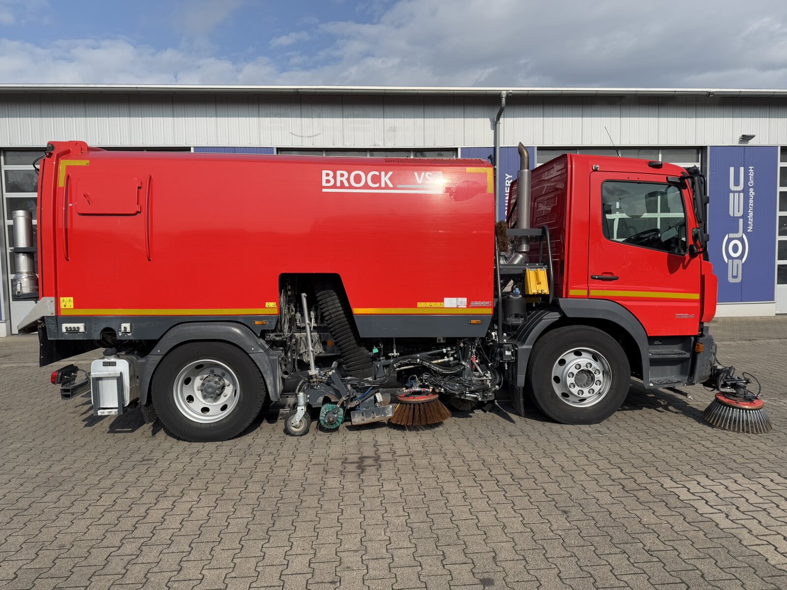 Spazzatrice stradale MB ATEGO 1324 4x2 EURO6 BROCK HD - immagine 29