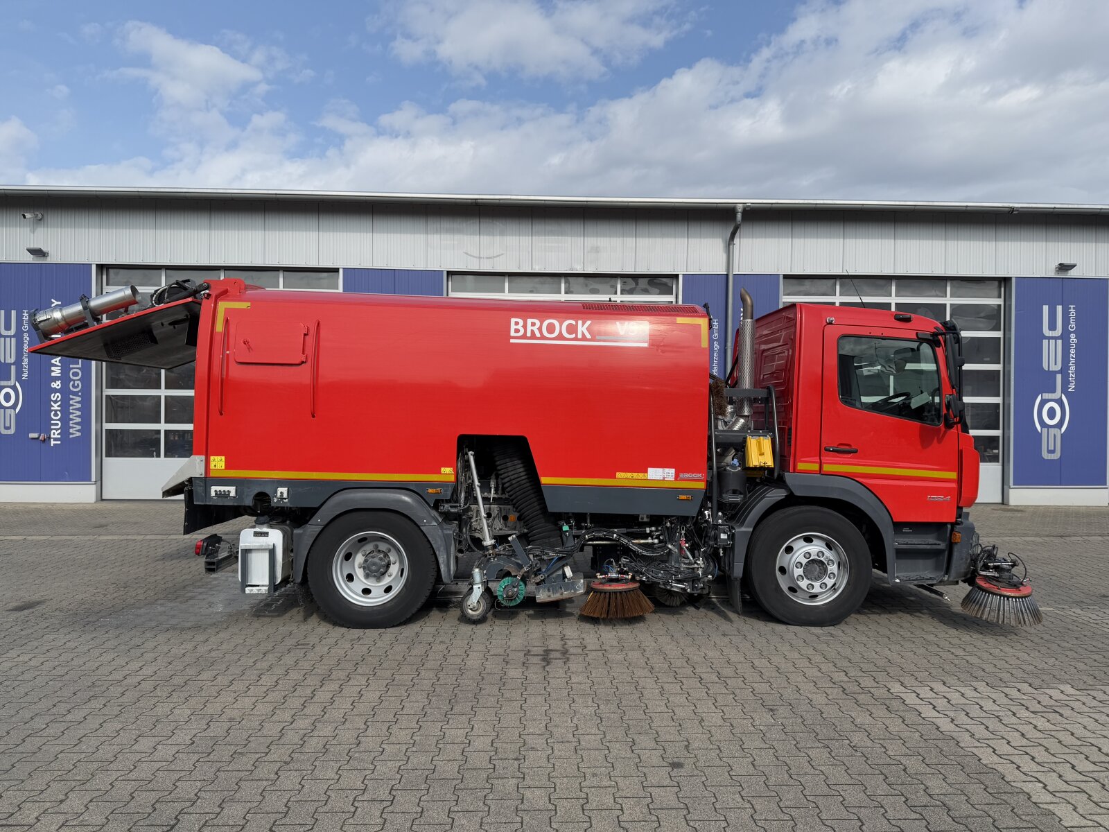 Spazzatrice stradale MB ATEGO 1324 4x2 EURO6 BROCK HD - immagine 3