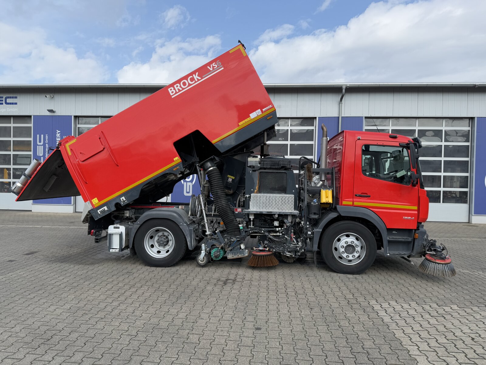 Spazzatrice stradale MB ATEGO 1324 4x2 EURO6 BROCK HD - immagine 6