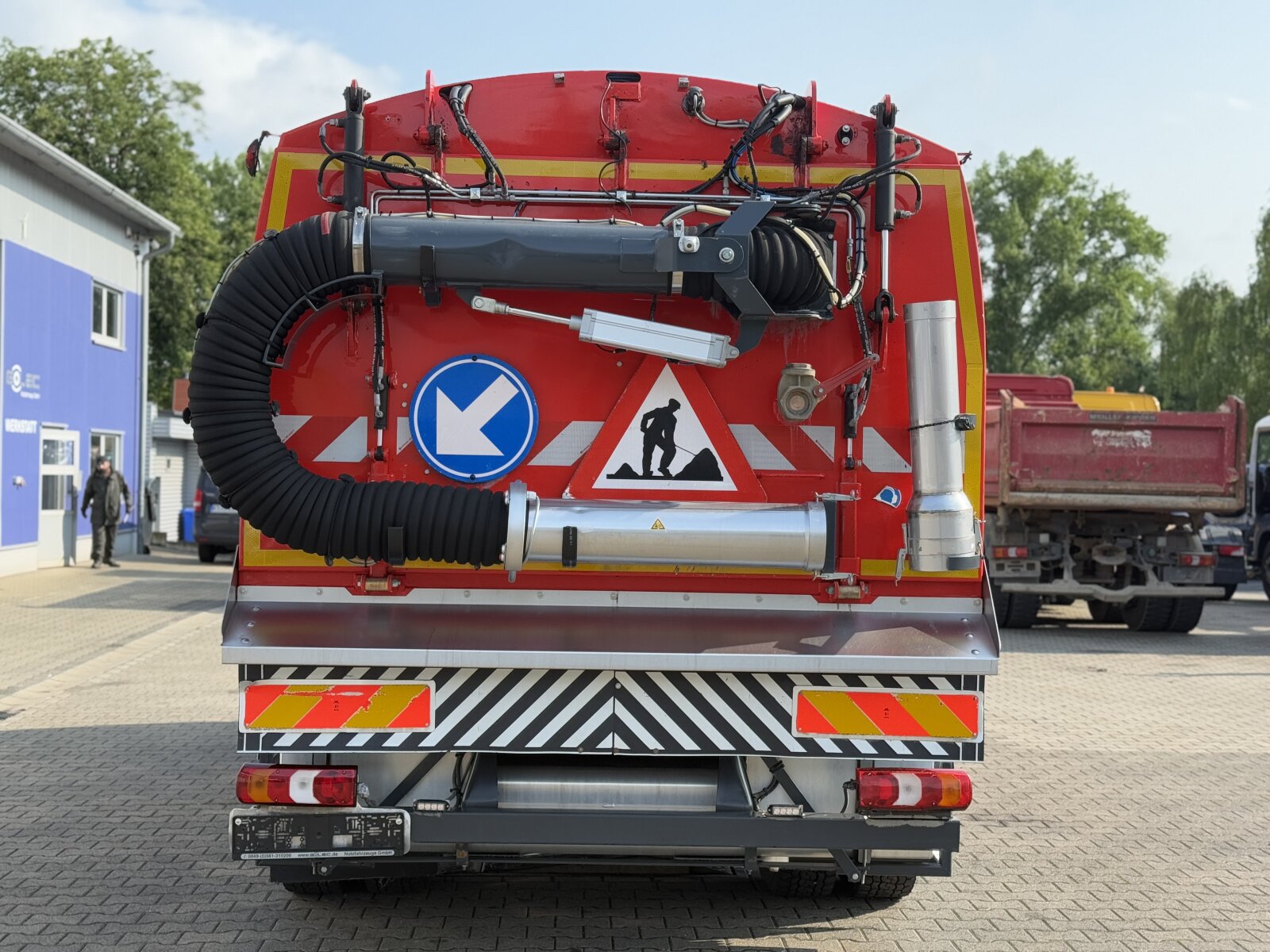Spazzatrice stradale MB ATEGO 1324 4x2 EURO6 BROCK HD - immagine 13