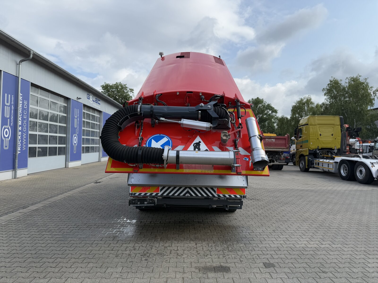 Spazzatrice stradale MB ATEGO 1324 4x2 EURO6 BROCK HD - immagine 7