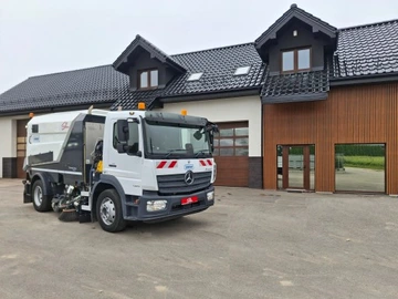 Atego 1523 Spazzatrice EURO6 PM10 Schmidt Street King 2 motori - immagine 6